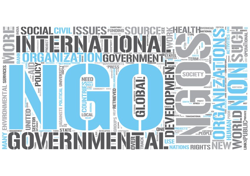 In India, how are NGOs registered?